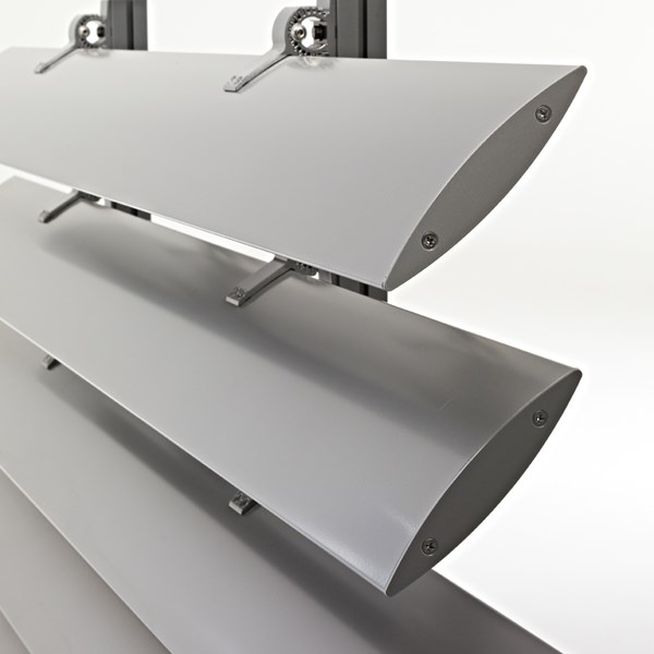 brise-soleil architectural lames orientables DucoSun Ellips