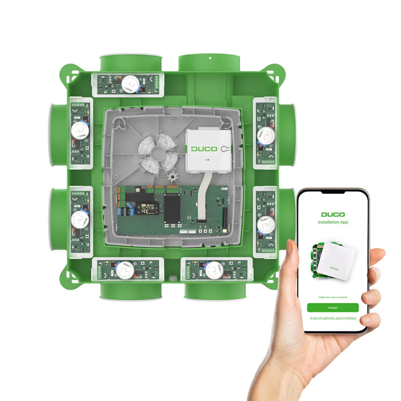 DucoBox Focus with Duco Installation App