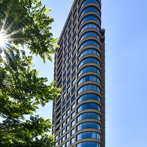 State residential tower block - Amsterdam (NL)