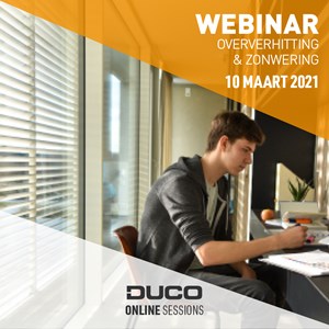 Webinar Zonwering en Oververhitting (BE)