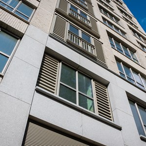 Modern wooncomplex in Amsterdam