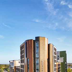 Bailey Point student house regulates acoustics and indoor climate for its students Bailey Point student house regulates acoustics and indoor climate for its students
