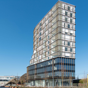 Des lames architecturaux embellissent le boulevard historique