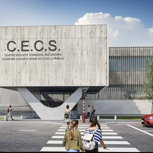 Moderne ventilatie voor een nieuwe generatie: CECS Couillet-Marcinelle