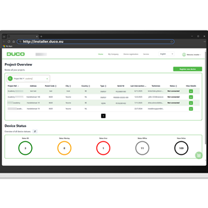 Duco Installer Portal