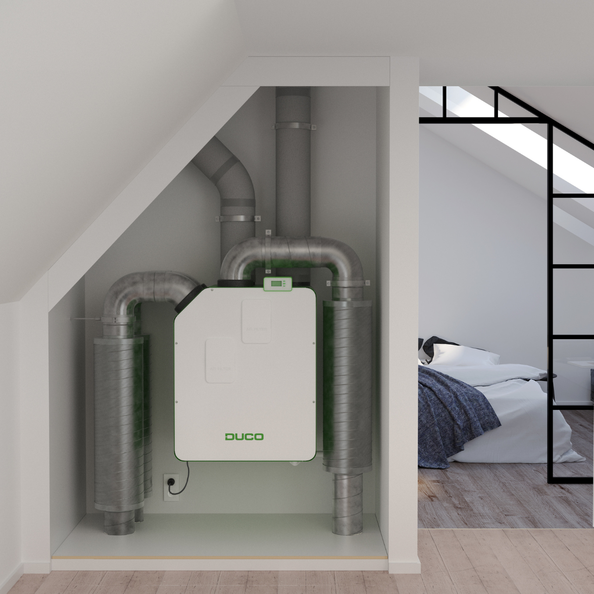 Case Study: Project PAN - Conversion with Innovative ventilation in the heart of Brussels