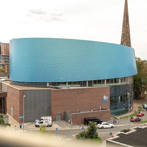 Architectural window louvres for educational buildings
