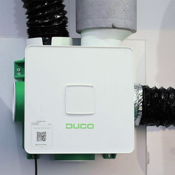 Installation of the DucoBox Reno